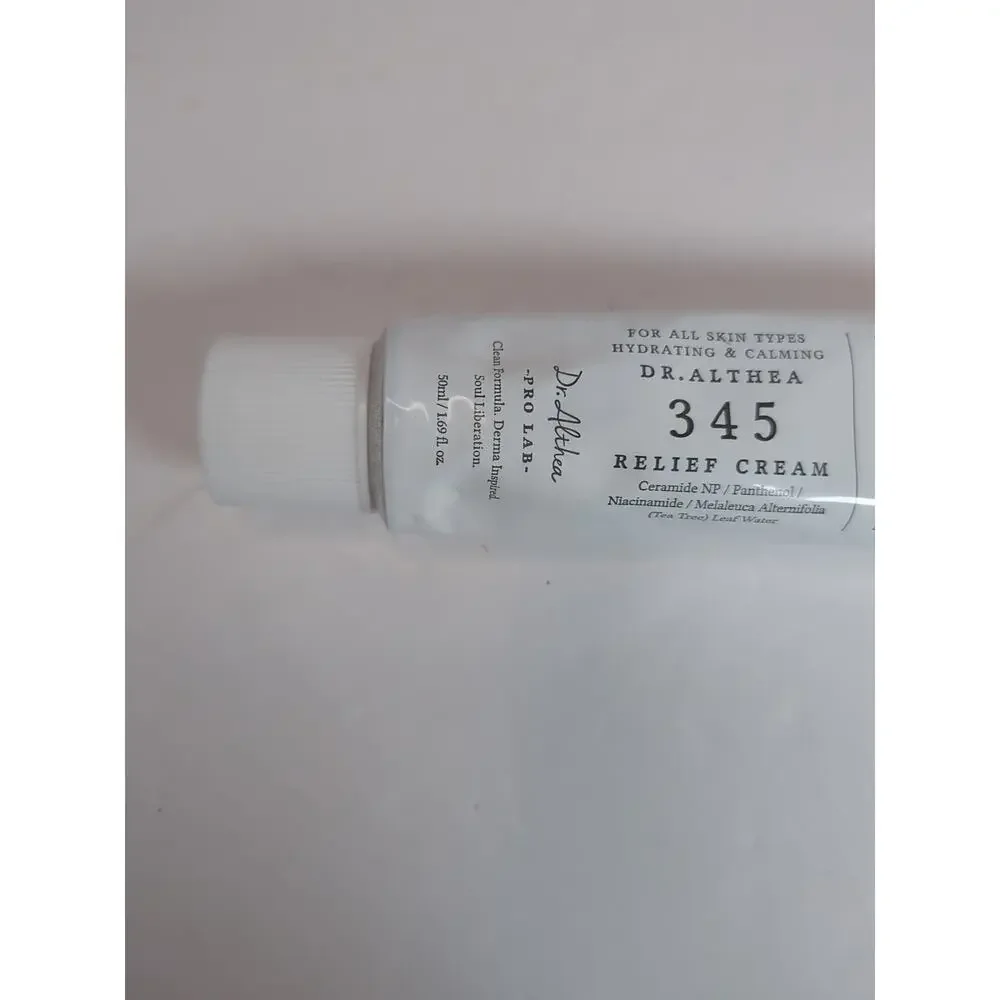 Dr. Althea 345 Relief Cream Daily Face Moisturizer 50ml 1.69 fl oz New Authentic